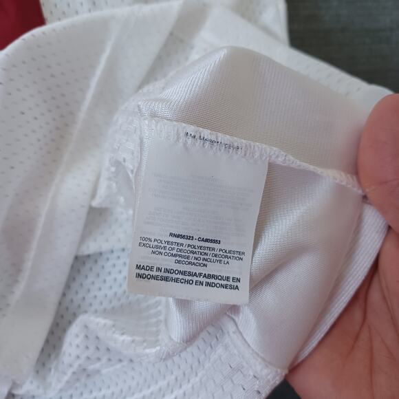 Vintage Nike Oklahoma Sooners #85 White Jersey Mens Large Authentic Stretch - Picture 10 of 12